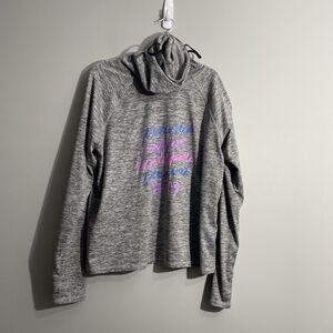 Guru Active Women’s Gray Jacket Size Large Full Zip Outerwear Athleisure Sporty